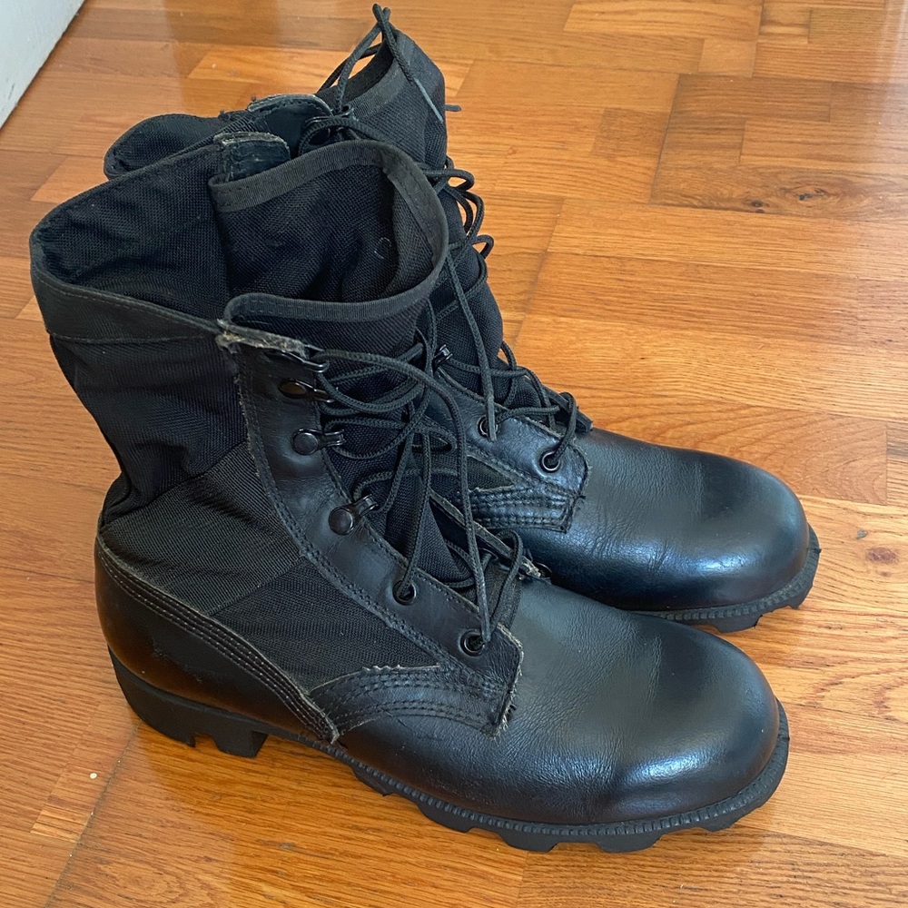 Vintage Ro-Search Spike Protective Combat-Tropical-Jungle Boots size 6W Men